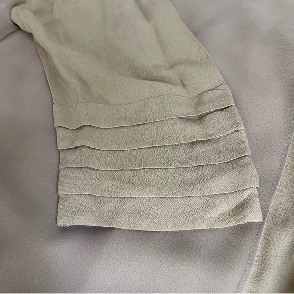 71 Stanton cream colored mid sleeve top- large​ - Picture 6 of 13